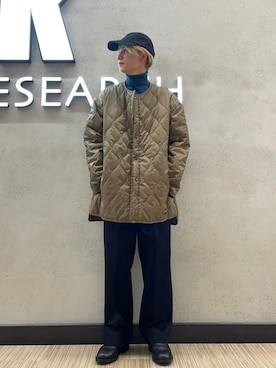 鎌田　真平さん（メンズ・172cm）の秋コーディネート