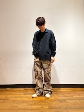 鎌田　真平さん（メンズ・172cm）の春コーディネート