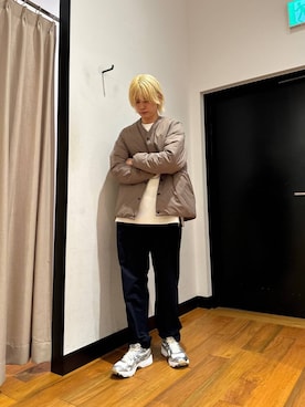 鎌田　真平さん（メンズ・172cm）の秋コーディネート
