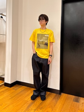 鎌田 真平さん(メンズ・172cm)の秋コーディネート