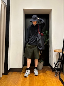「ur」｜鎌田　真平さん（メンズ・172cm）の夏コーディネート