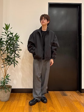 鎌田　真平さん（メンズ・172cm）の春コーディネート