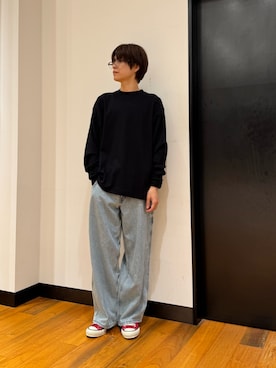 鎌田　真平さん（メンズ・172cm）の秋コーディネート