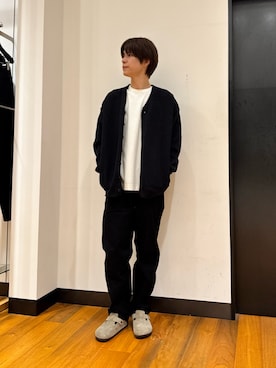 鎌田　真平さん（メンズ・172cm）の秋コーディネート