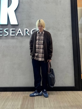 鎌田　真平さん（メンズ・172cm）の秋コーディネート