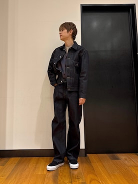 鎌田　真平さん（メンズ・172cm）の冬コーディネート