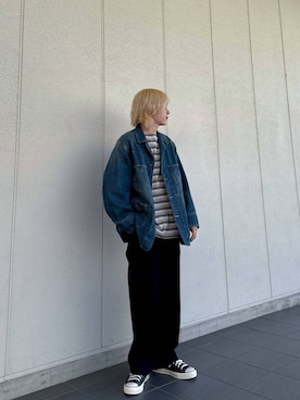 「アーバンリサーチ」｜鎌田　真平さん（メンズ・172cm）の秋コーディネート