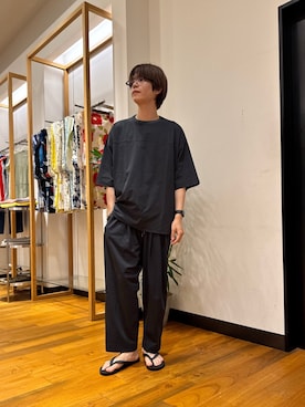 鎌田 真平さん(メンズ・172cm)の夏コーディネート
