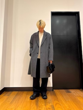 鎌田 真平さん(メンズ・172cm)の冬コーディネート