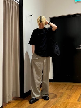「アーバンリサーチ」｜鎌田　真平さん（メンズ・172cm）の夏コーディネート
