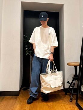 「春アイテム」｜鎌田　真平さん（メンズ・172cm）の春コーディネート