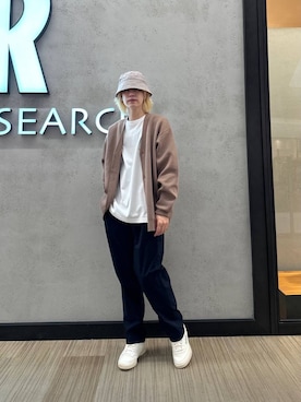 「Reebok（リーボック）のアイテム」を使った、鎌田　真平さん（メンズ・172cm）の秋コーディネート