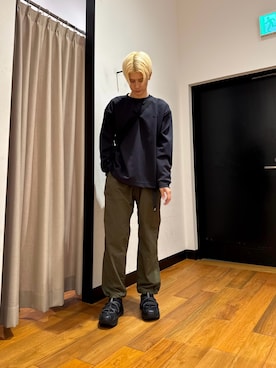 「グラミチ」｜鎌田　真平さん（メンズ・172cm）の秋コーディネート