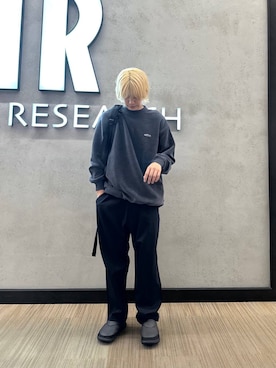 「アイテム（その他シューズ）」を使った、鎌田　真平さん（メンズ・172cm）の秋コーディネート