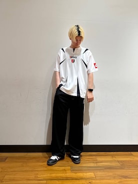 「春アイテム」｜鎌田　真平さん（メンズ・172cm）の春コーディネート