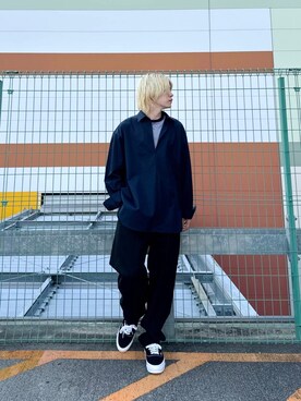 鎌田　真平さん（メンズ・172cm）の夏コーディネート