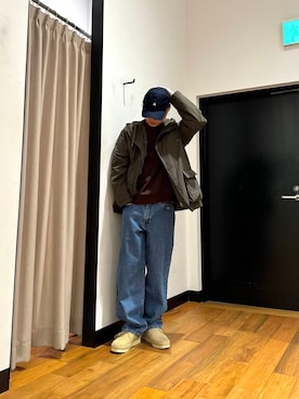 鎌田　真平さん（メンズ・172cm）の冬コーディネート