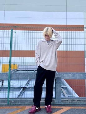 「アーバンリサーチ」｜鎌田　真平さん（メンズ・172cm）の秋コーディネート