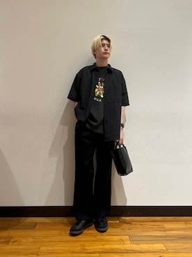 「ur」｜「アイテム（スニーカー）」を使った、鎌田　真平さん（メンズ・172cm）の春コーディネート