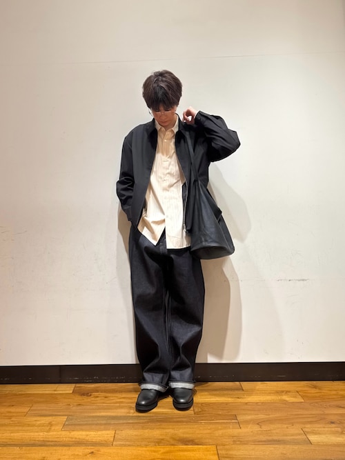 SHIOTA スーピマDENIM PANTSバギー#JAY（デニムパンツ）｜URBAN