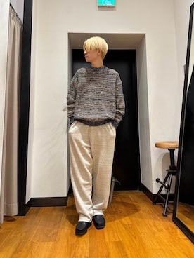 「アイテム（その他シューズ）」を使った、鎌田　真平さん（メンズ・172cm）の秋コーディネート
