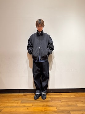 鎌田 真平さん(メンズ・172cm)の春コーディネート