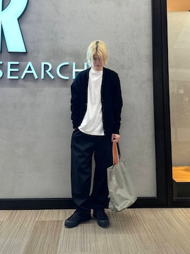 「アーバンリサーチ」｜鎌田　真平さん（メンズ・172cm）の秋コーディネート