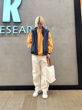 鎌田 真平さん(メンズ・172cm)の冬コーディネート