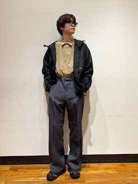 鎌田 真平さん(メンズ・172cm)の秋コーディネート