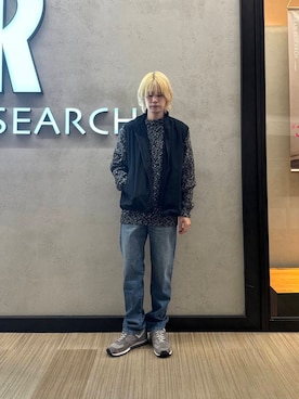 「秋服」｜「アイテム（その他アウター）」を使った、鎌田　真平さん（メンズ・172cm）の秋コーディネート