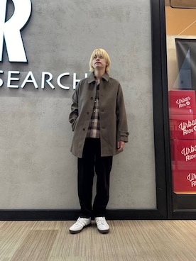 鎌田　真平さん（メンズ・172cm）の冬コーディネート