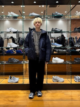 「アーバンリサーチ」｜「アイテム（その他アウター）」を使った、鎌田　真平さん（メンズ・172cm）の冬コーディネート