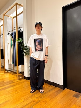 鎌田 真平さん(メンズ・172cm)の夏コーディネート