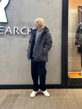 鎌田 真平さん(メンズ・172cm)の秋コーディネート