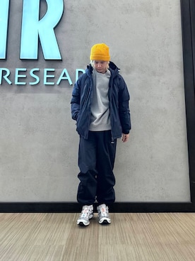 鎌田　真平さん（メンズ・172cm）の冬コーディネート