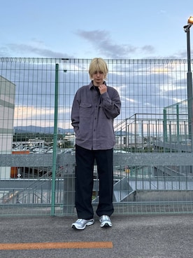 鎌田　真平さん（メンズ・172cm）の冬コーディネート