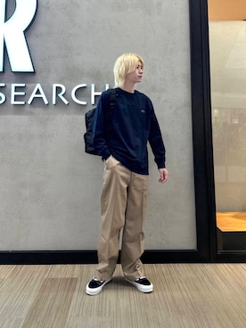 鎌田 真平さん(メンズ・172cm)の秋コーディネート