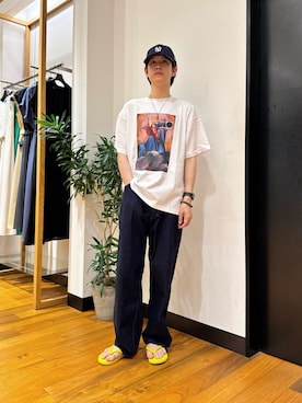 鎌田 真平さん(メンズ・172cm)の夏コーディネート