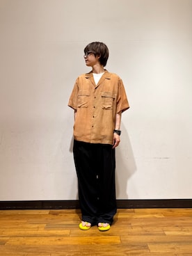 鎌田　真平さん（メンズ・172cm）の夏コーディネート