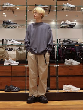 鎌田　真平さん（メンズ・172cm）の秋コーディネート