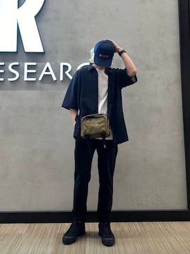 鎌田　真平さん（メンズ・172cm）の夏コーディネート