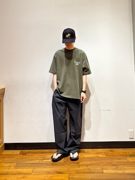 鎌田 真平さん(メンズ・172cm)の春コーディネート