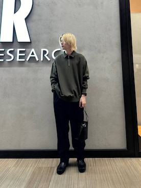 鎌田　真平さん（メンズ・172cm）の秋コーディネート