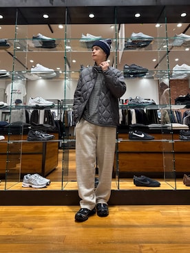 鎌田　真平さん（メンズ・172cm）の冬コーディネート