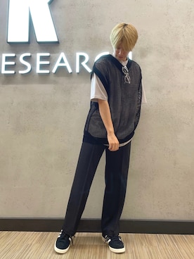 鎌田 真平さん(メンズ・172cm)の夏コーディネート