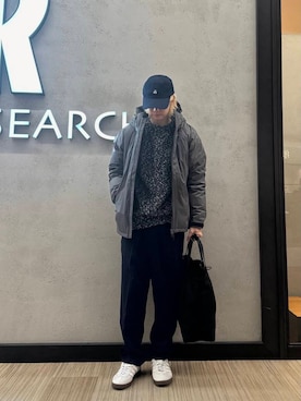 鎌田 真平さん(メンズ・172cm)の冬コーディネート