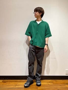 鎌田 真平さん(メンズ・172cm)の秋コーディネート