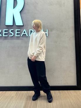 鎌田　真平さん（メンズ・172cm）の秋コーディネート