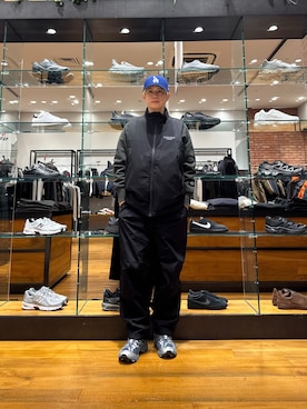 鎌田　真平さん（メンズ・172cm）の冬コーディネート