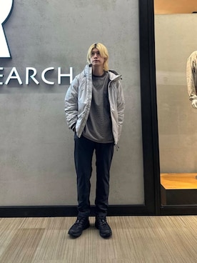 「アーバンリサーチ」｜鎌田　真平さん（メンズ・172cm）の秋コーディネート